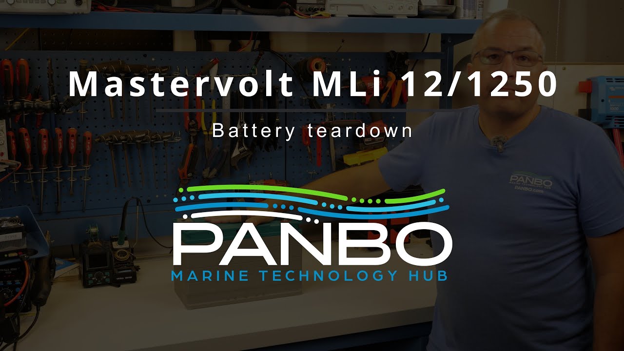 Mastervolt MLi 12/1250 Lithium Iron Phosphate battery teardown