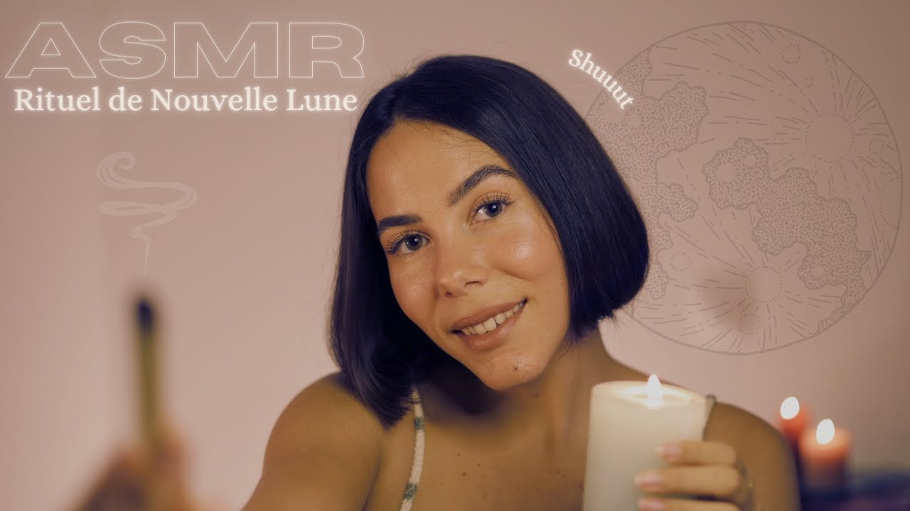ASMR FR: Rituel de nouvelle lune avant de t'endormir ( EN BALANCE)