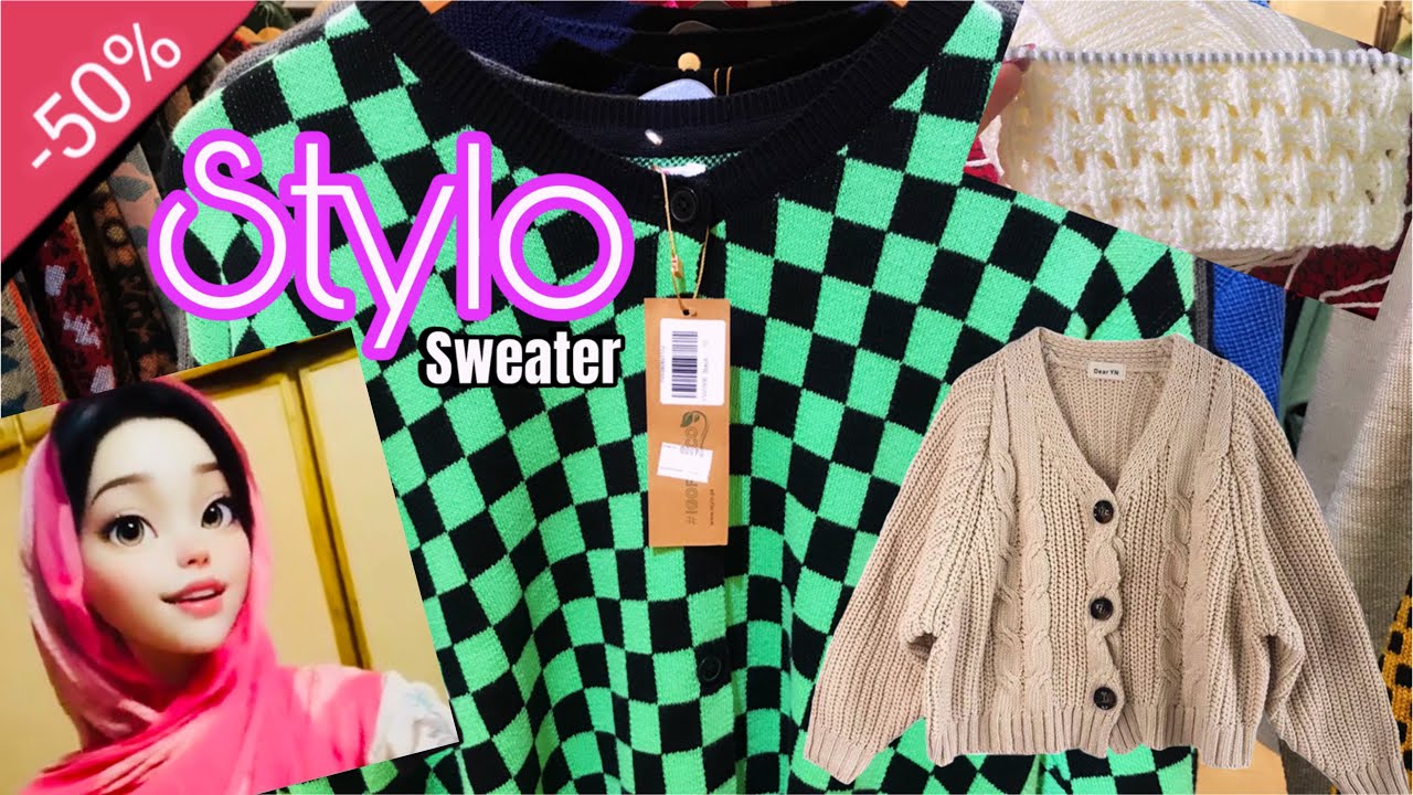 Stylo Sweater Collection and Sale Flat 51% off | Winter Collection 2024 | Hsk vlogs | HiraHashaam
