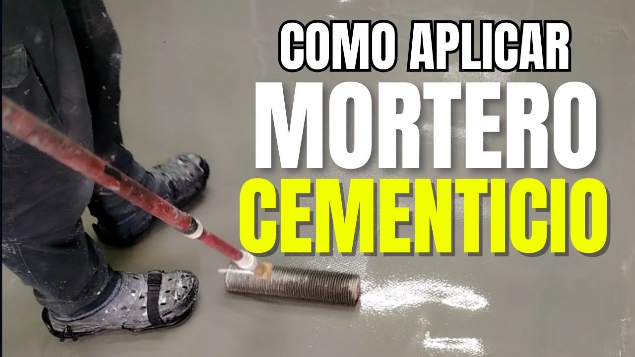 🔎 Esto cambia TODO en tus trabajos con resina epoxi... &iexcl;Desc&uacute;brelo! 🚀 MORTERO CEMENTICIO