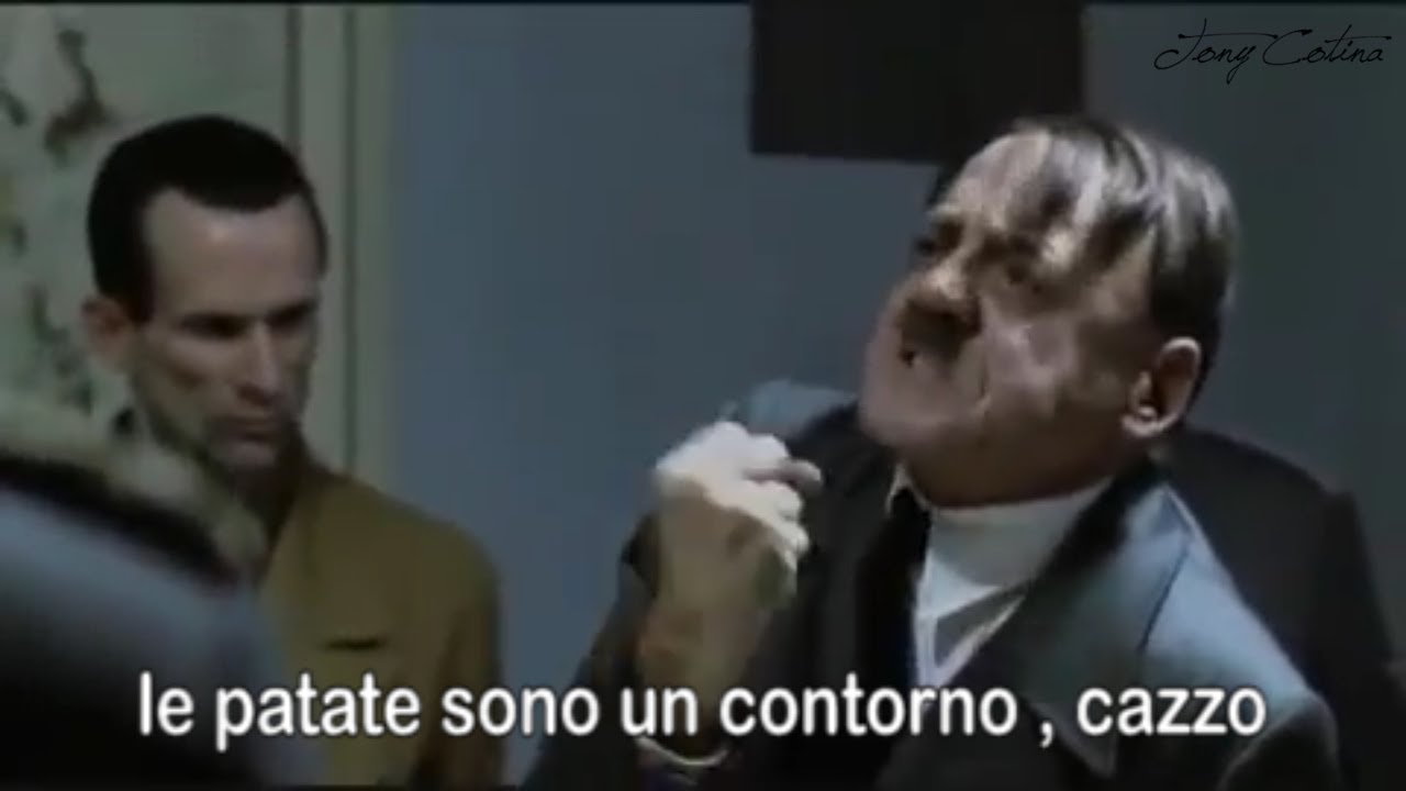 Hitler commenta l'apertura delle patatinerie a Napoli!