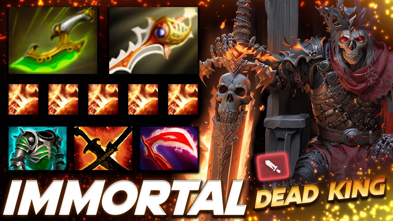 Immortal Wraith King - Dota 2 Pro Gameplay [Watch & Learn]
