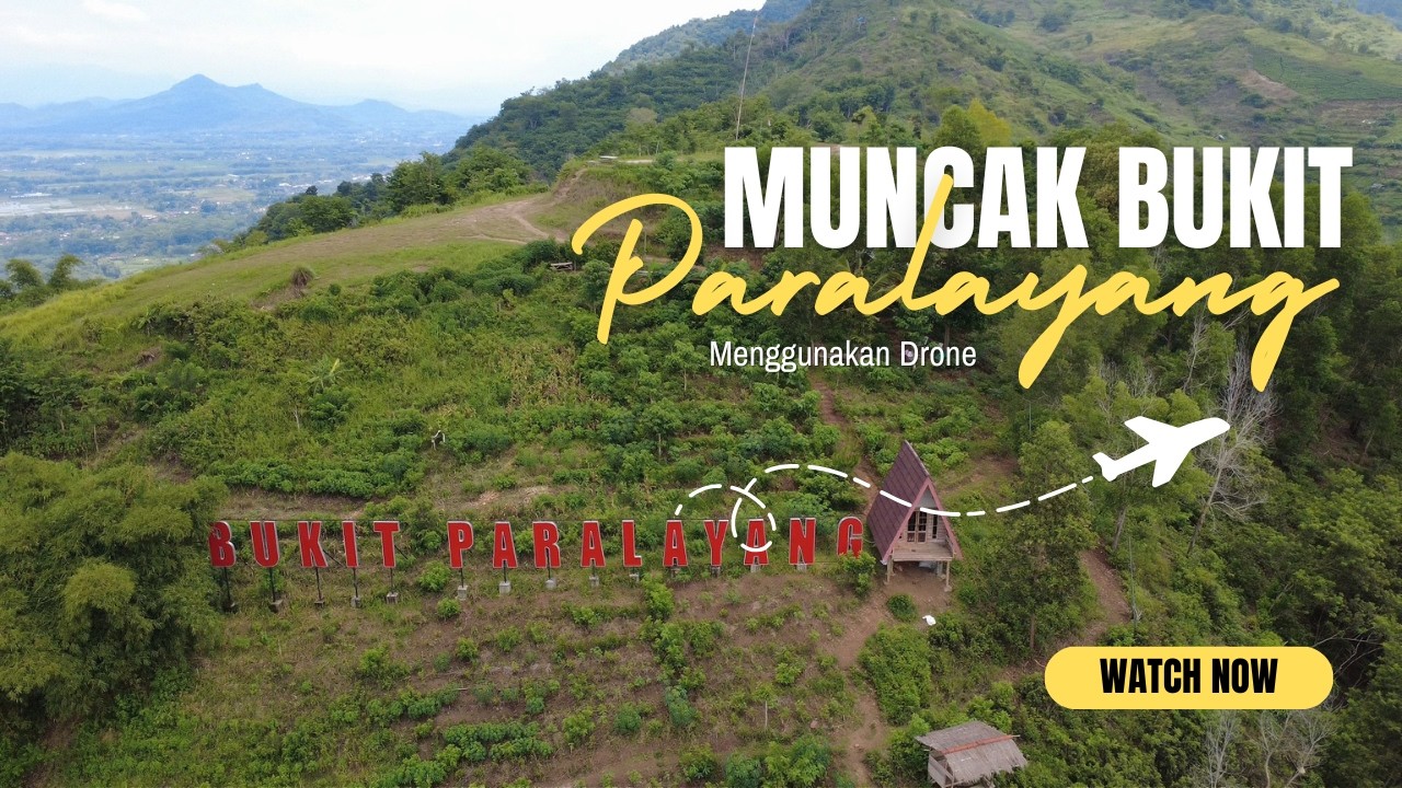 Muncak ke Bukit Paralayang (Tunggangan) Trenggalek Menggunakan Drone