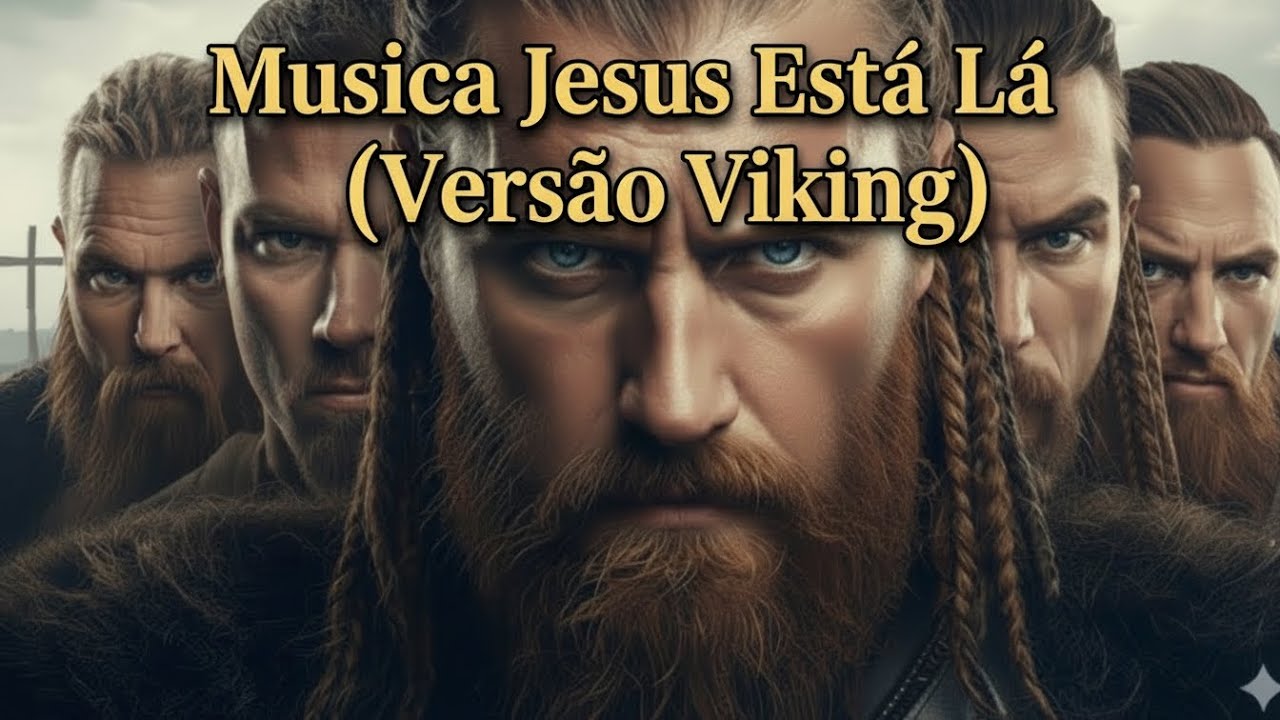 JESUS TÁ LÁ 🎻 — Versão Viking/Nórdica | Coro Épico + Tambores de Batalha