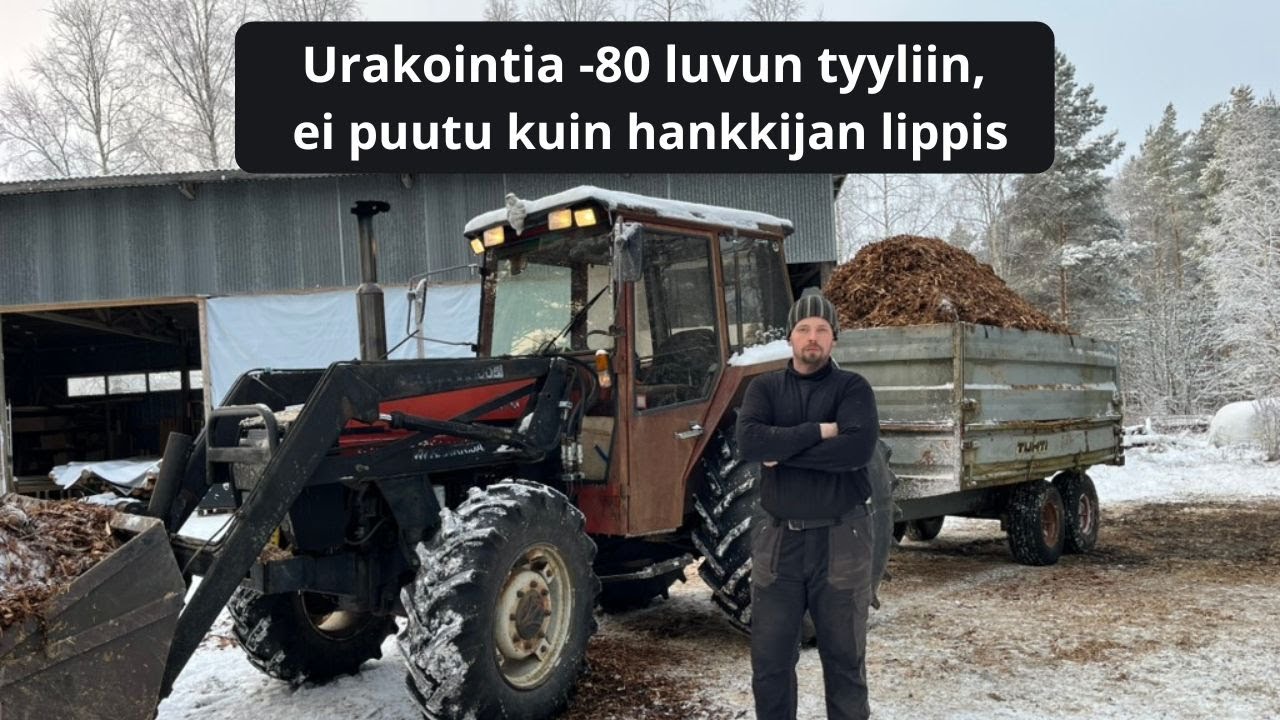 Urakointia - 80 luvun tyyliin, ei puutu kuin hankkijan lippis