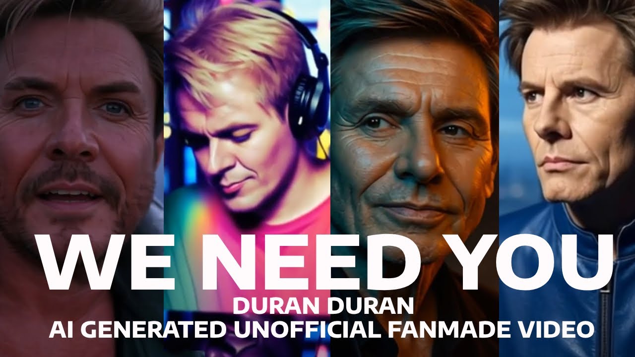 DURAN DURAN - WE NEED YOU - UNOFFICIAL AI GENERATED FAN-MADE VIDEO