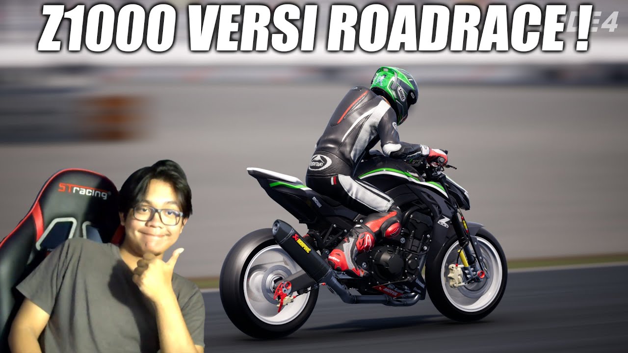 ROADRACE PAKE KAWASAKI Z1000 GILA BANGET ! - RIDE 4 INDONESIA