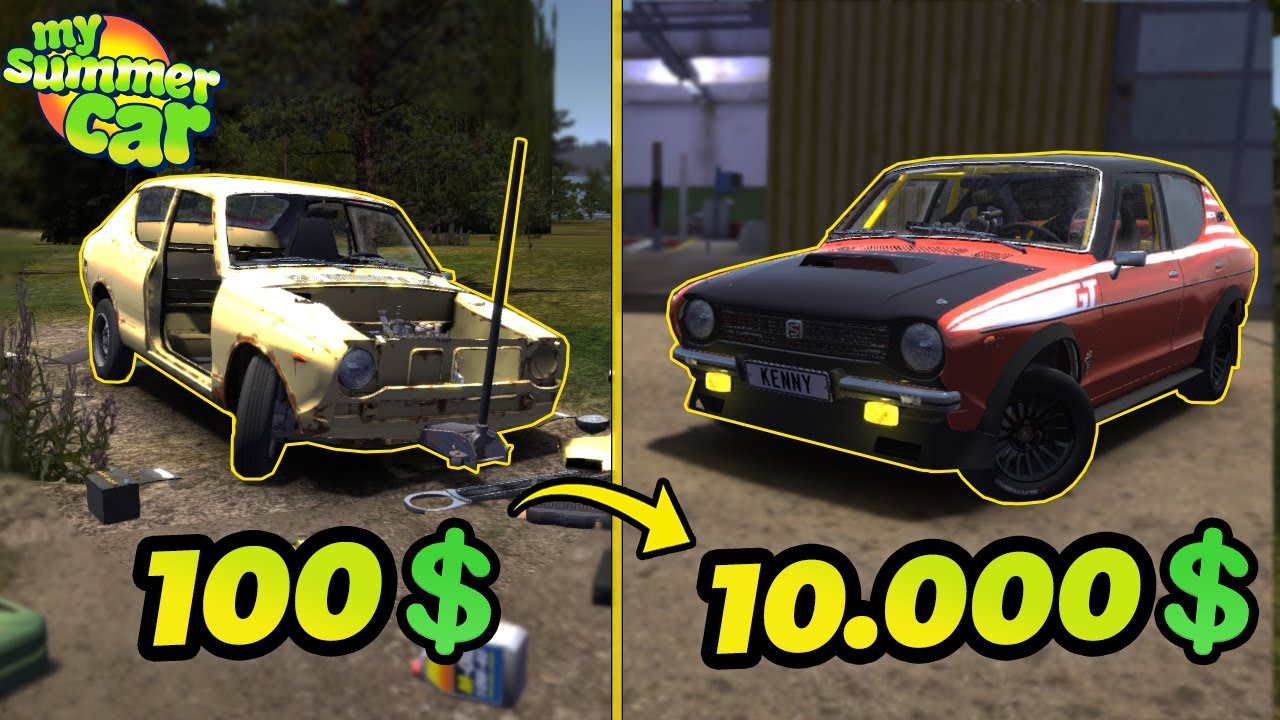 $100 vs $1000 vs $10,000 SATSUMA!  | My Summer Car #85