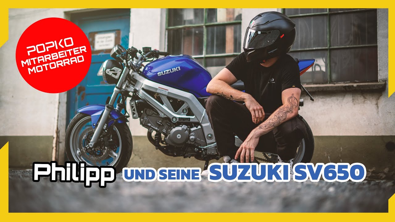 Mitarbeiter-Motorräder Folge 2: Philipp und seine #Suzuki SV650 • Popko das Motorradhaus