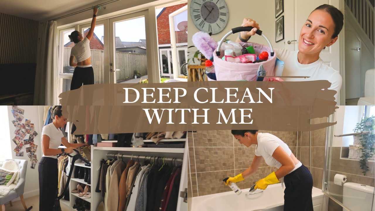 Summer Deep Clean With Me | Whole House Clean With Me | Extreme Cleaning Motivation