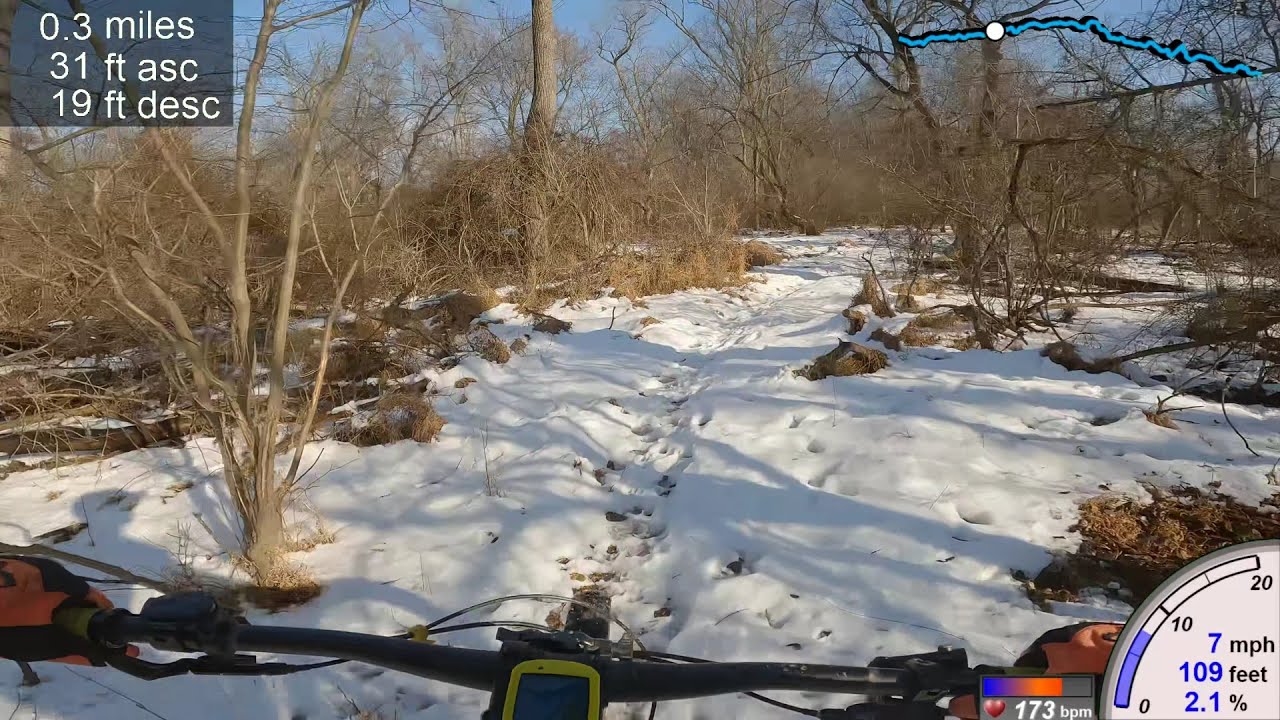 Valley Forge - Middle Chapel Trail East --Snow-- (2025-12-18)