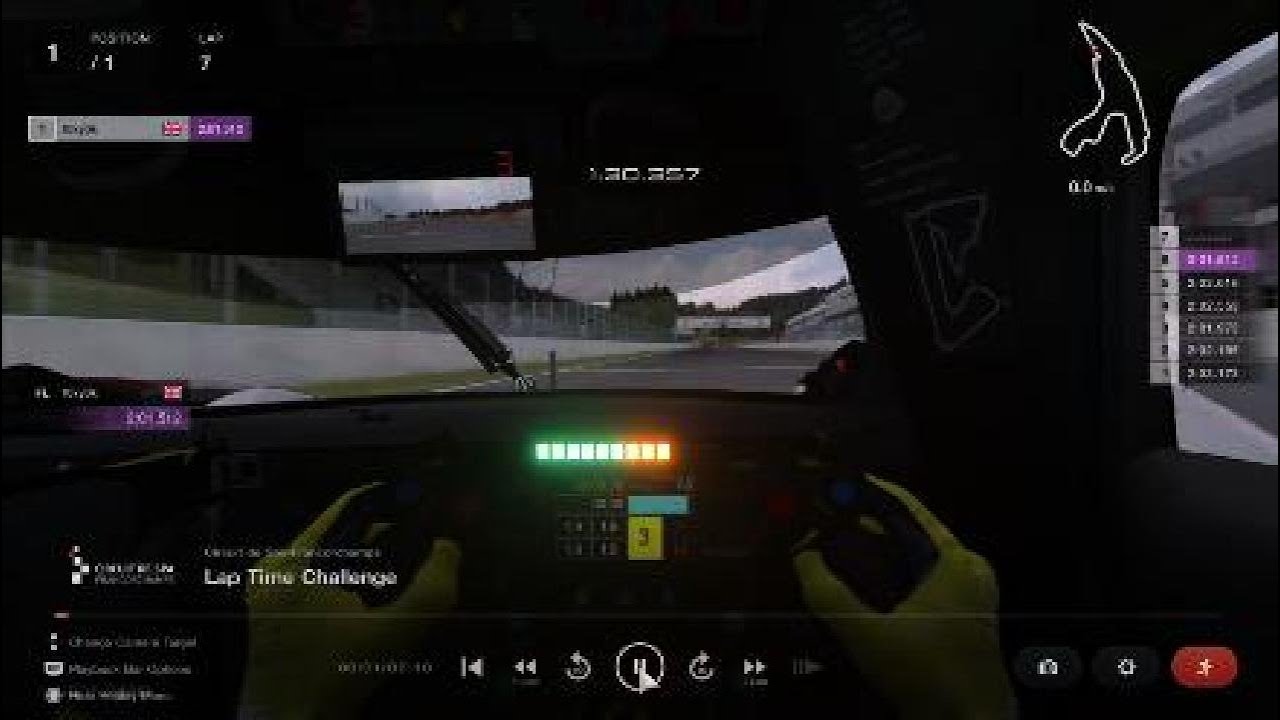 GT7 Gr1 Spa PSVR2 Lap Attack. Gold
