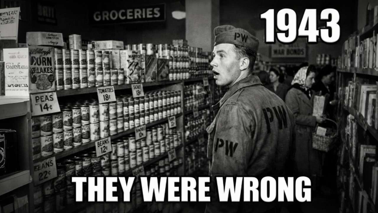 German POWs Thought America Was Weak… Until They Saw This