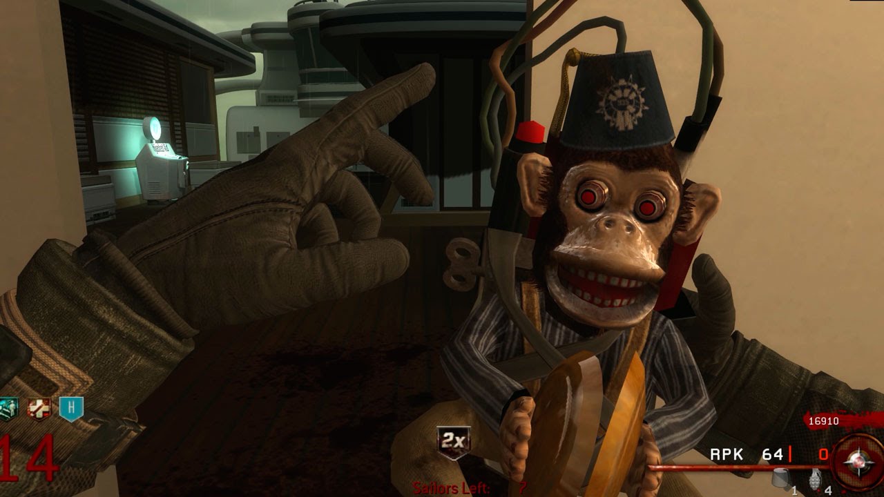 MONOS TRAVIESOS!! Call Of Duty Zombies Custom Map