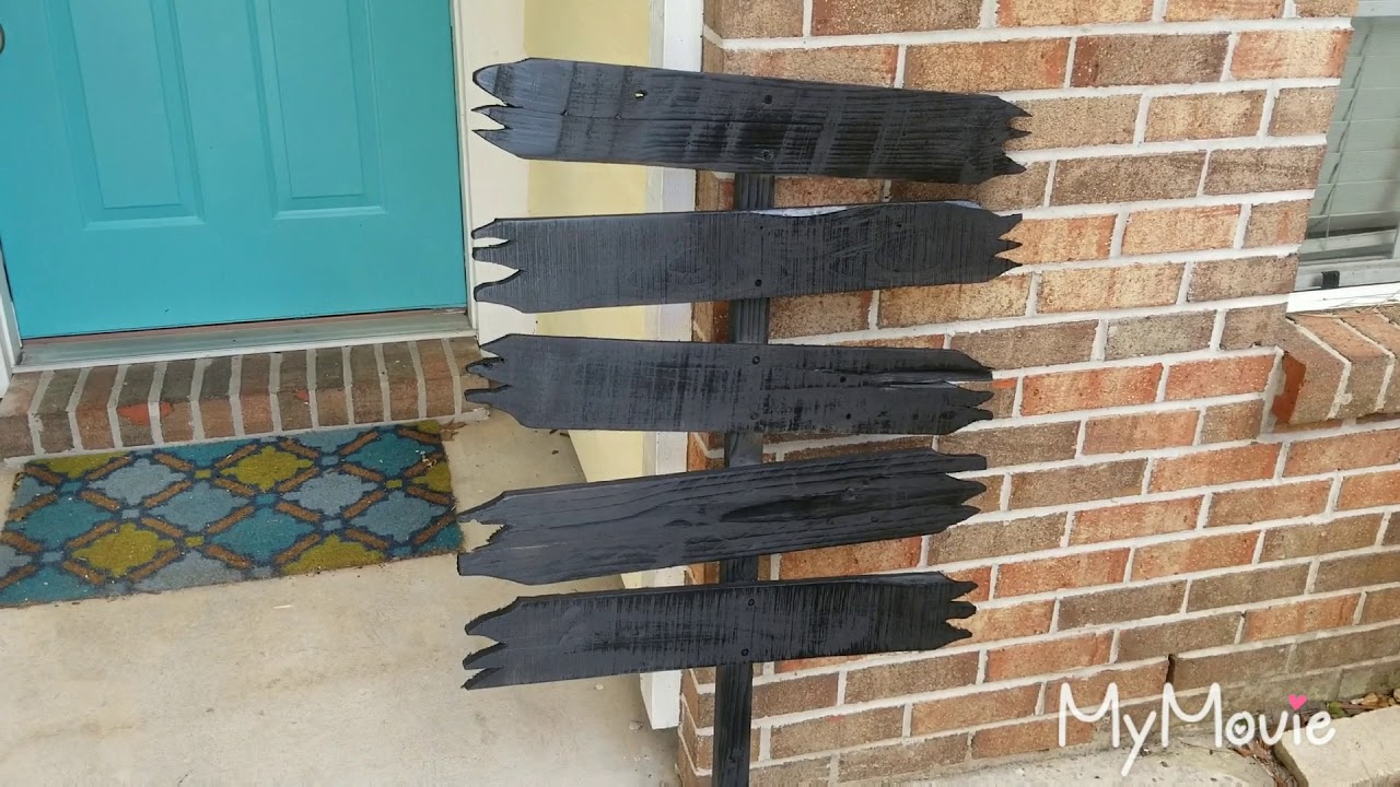 2018 Halloween / Haunted House Rules Sign