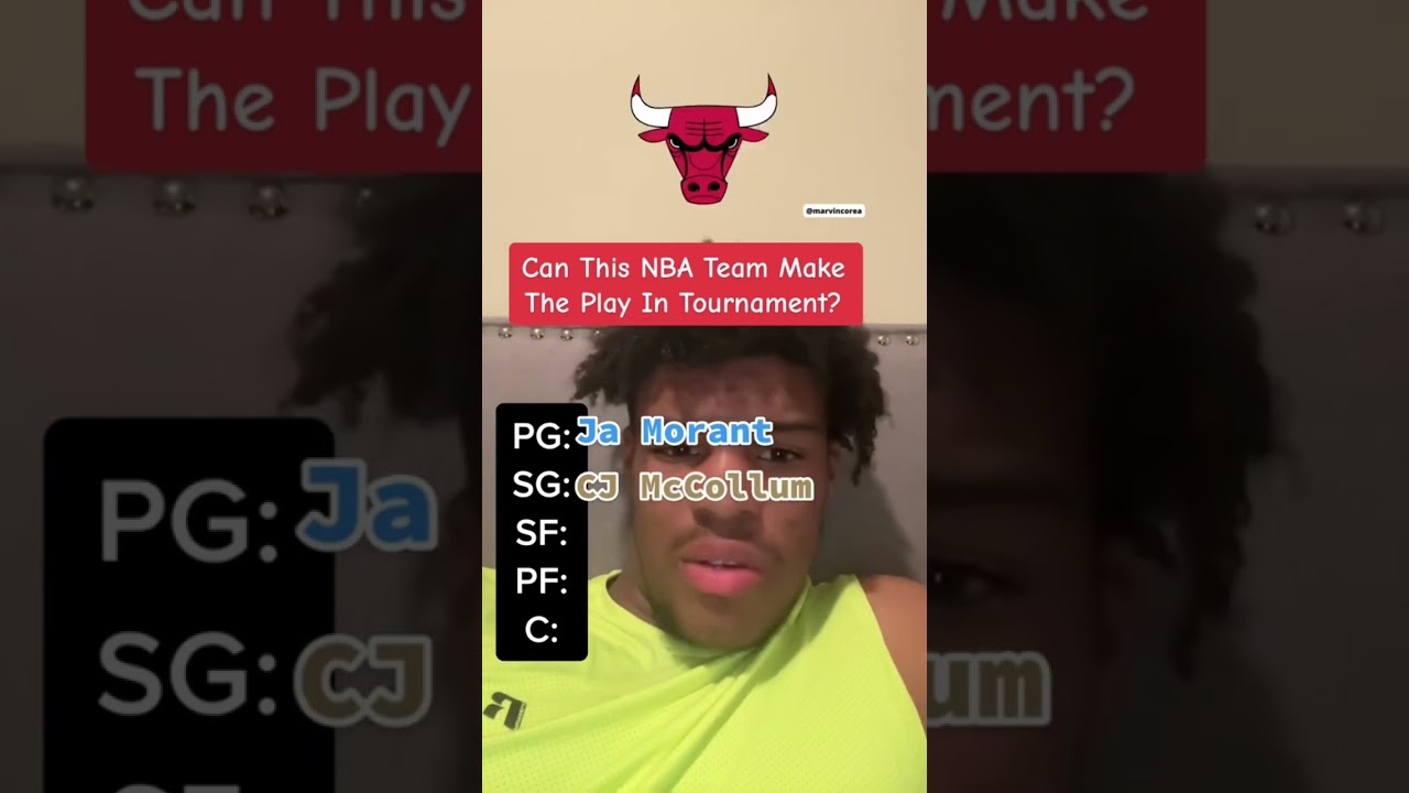 CAN THIS NBA TEAM MAKE THE PLAY IN TOURNAMENT 🏀⁉️ #shorts #nba