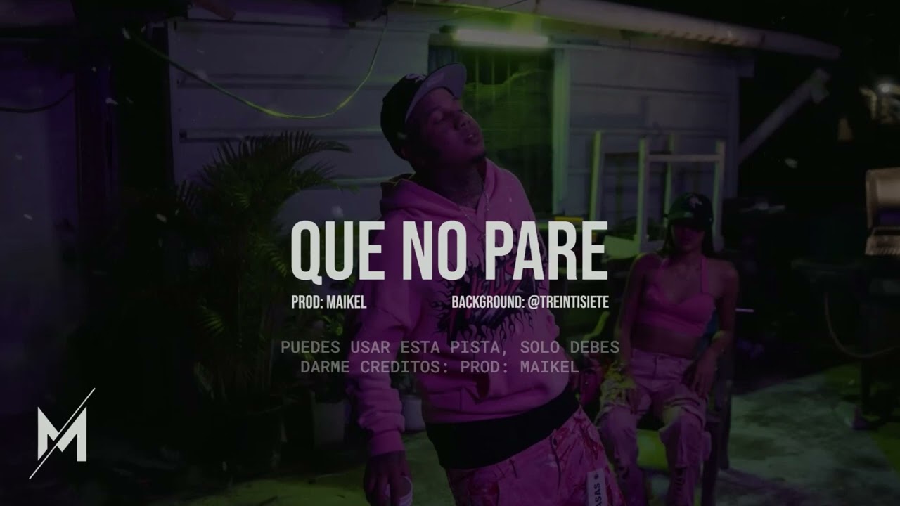 Instrumental De Rap ''QUE NO PARE'' Pista de Rap Desahogo