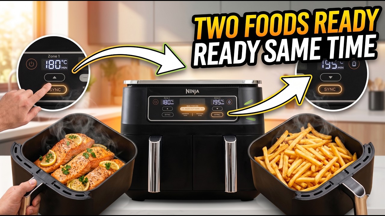 👨‍🍳 Ninja Foodi MAX Dual Zone Air Fryer AF400UK - How To Use Review