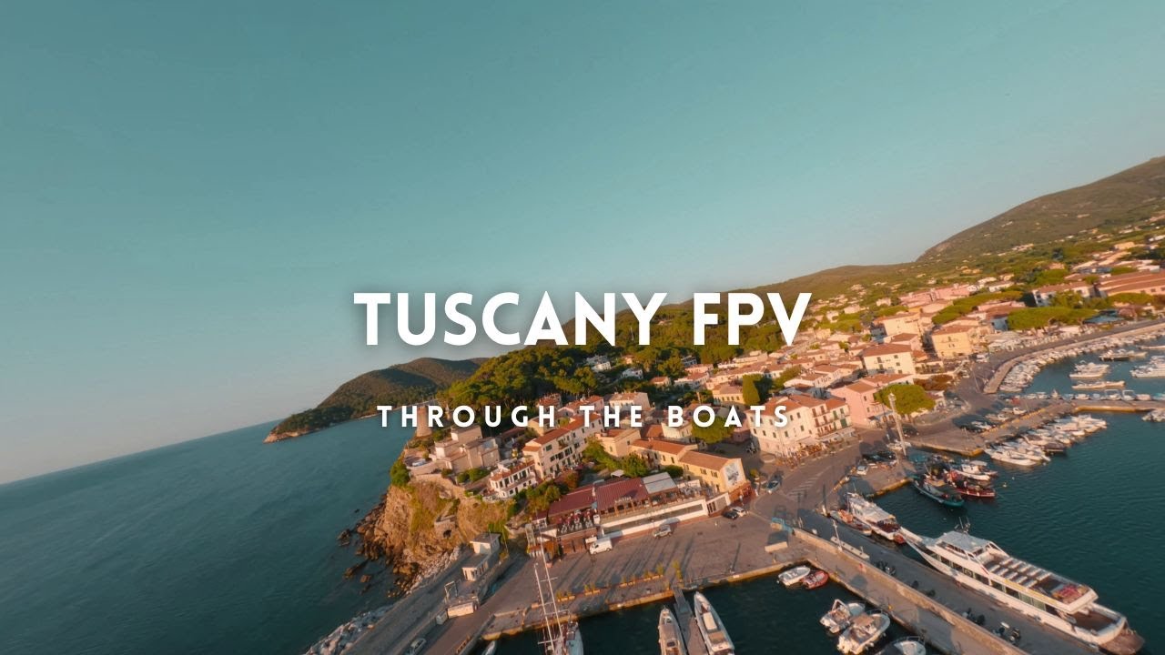 Cinematic FPV 4K Tuscany - Isola d'Elba
