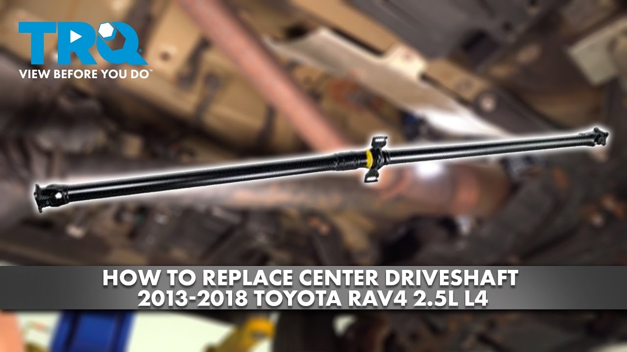 Как заменить центральный приводной вал на Toyota RAV4 2.5L L4 2013-2018