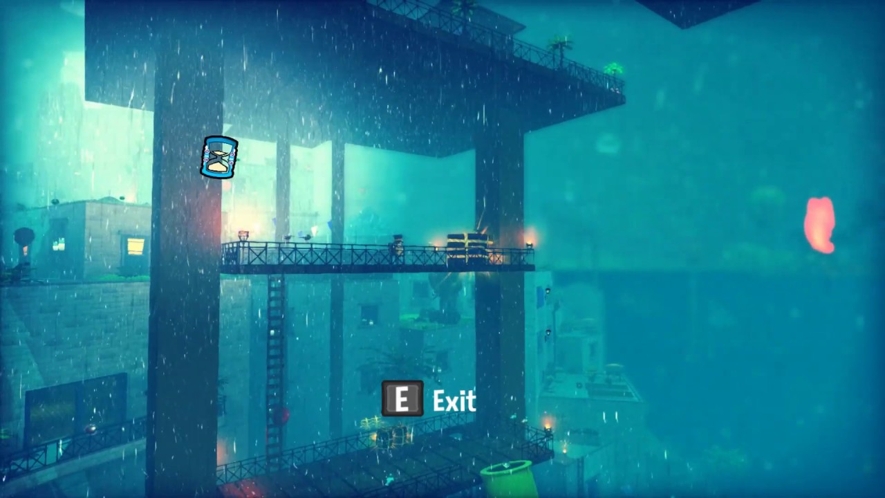 A Hat In The Rain [ Relaxing A Hat In Time Music w/ Rain ]