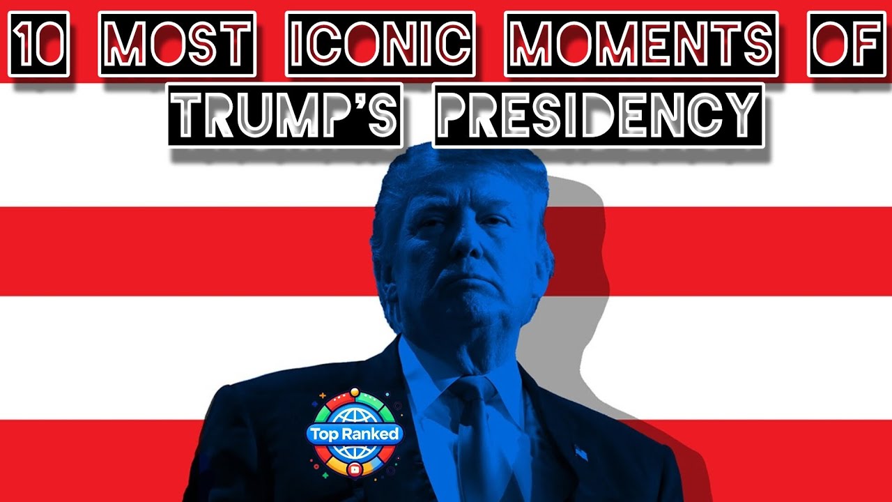 Top 10 Most Iconic Moments of Donald Trump's Presidency 🇺🇸👔