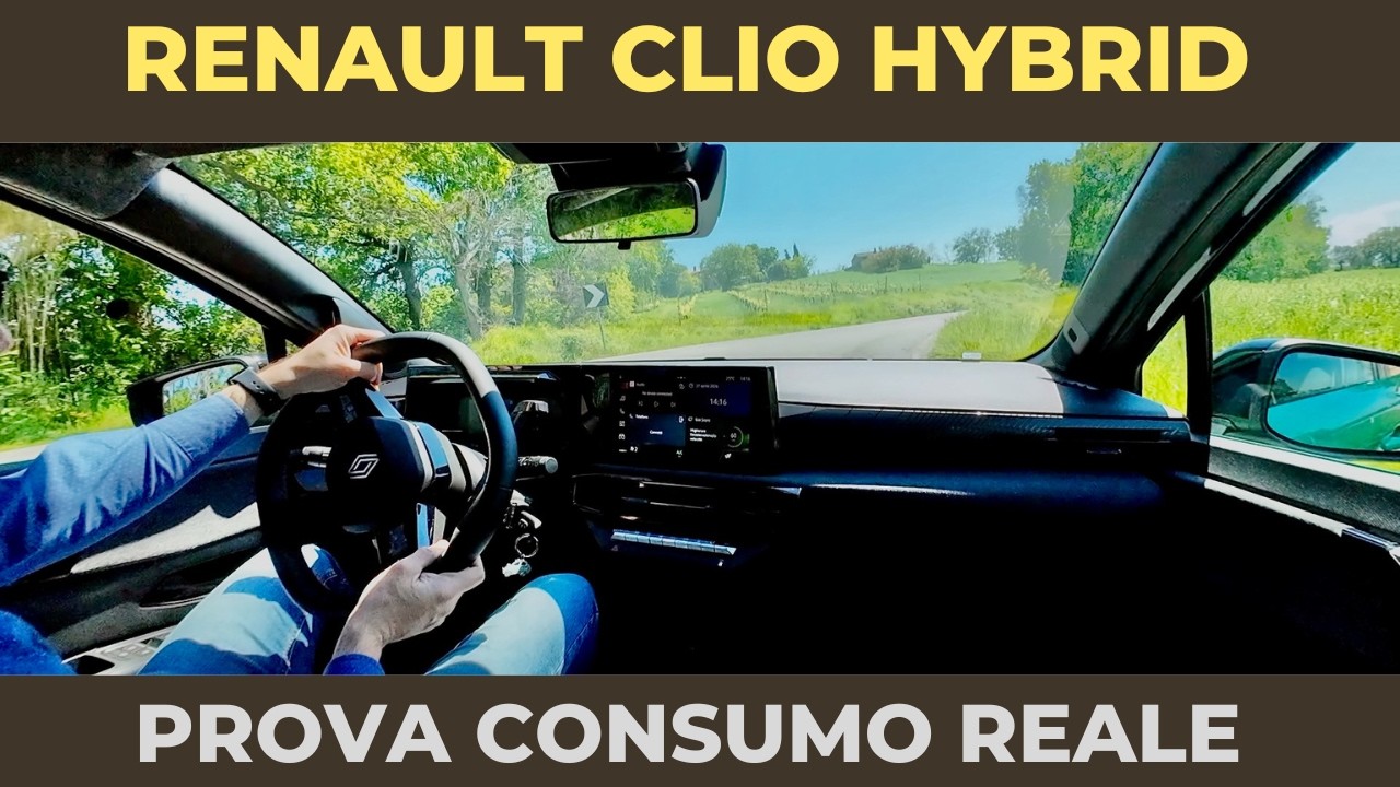 RENAULT CLIO 2026 IBRIDA | prova consumo reale