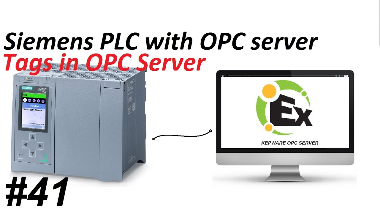 Siemens PLC S7 1200 with OPC Server Configuration and tag creation