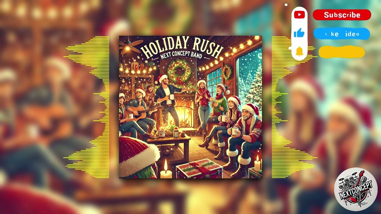 Holiday Rush 🎄 | NextConceptBand | Upbeat Country Pop Holiday Anthem for the Season!