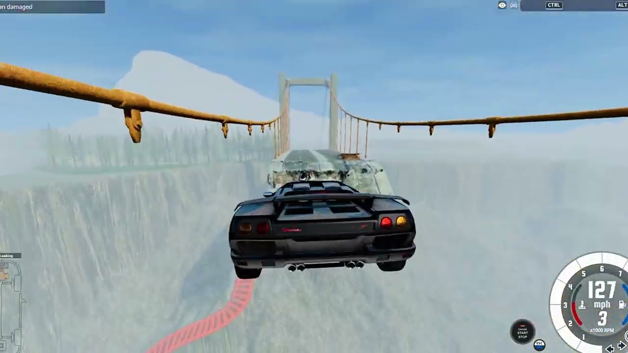 Jump Test! 😱 Kaunsi Car Bachegi? (BeamNG.drive)