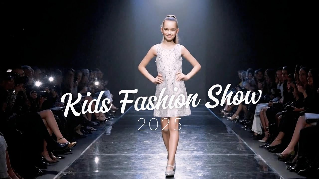 Kids Fashion Show 2025 ✨ Stylish Girls Catwalk & Runway Trends | Baby Model Show