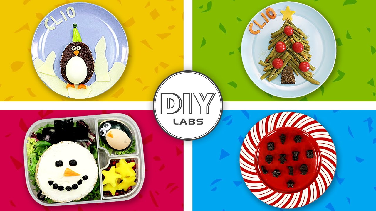 4 AMAZING Food Art Ideas for CHRISTMAS 🎄 Healthy-n-Yummy | DIY Labs