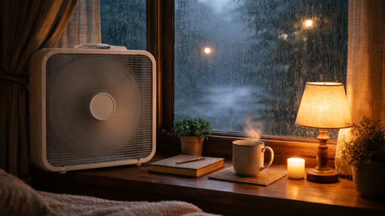 🌙 A Safe Place for Tired Nights | Night Ambience