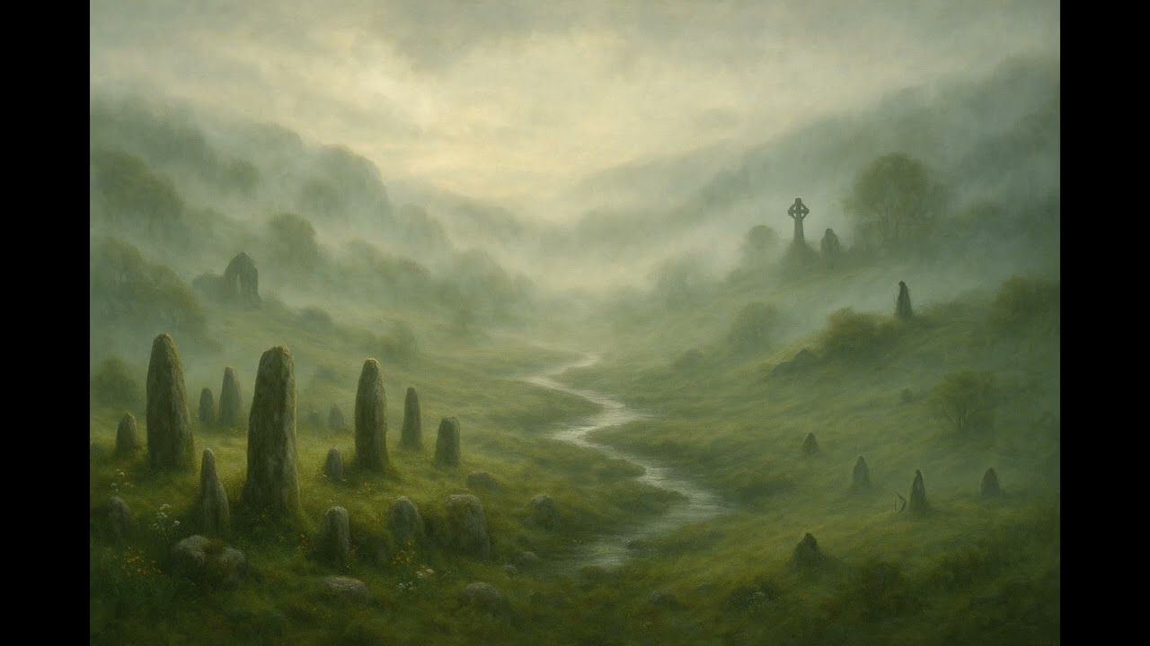 🎵 Celtic: Misty Glen – Serene Flute & Harp Ambient | AI by Acure8