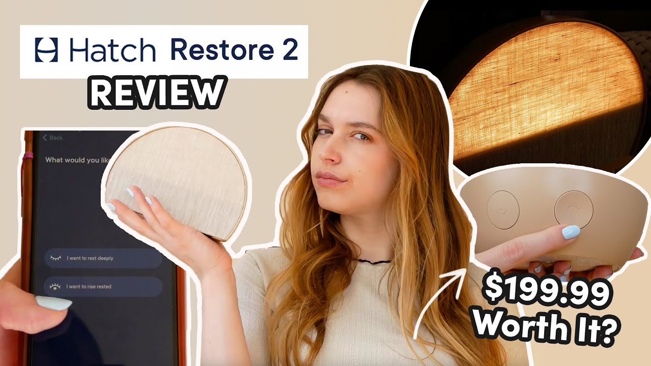 I Tried the Hatch Restore Sunrise Alarm Clock For One Week (Full Review) | Testing TikTok