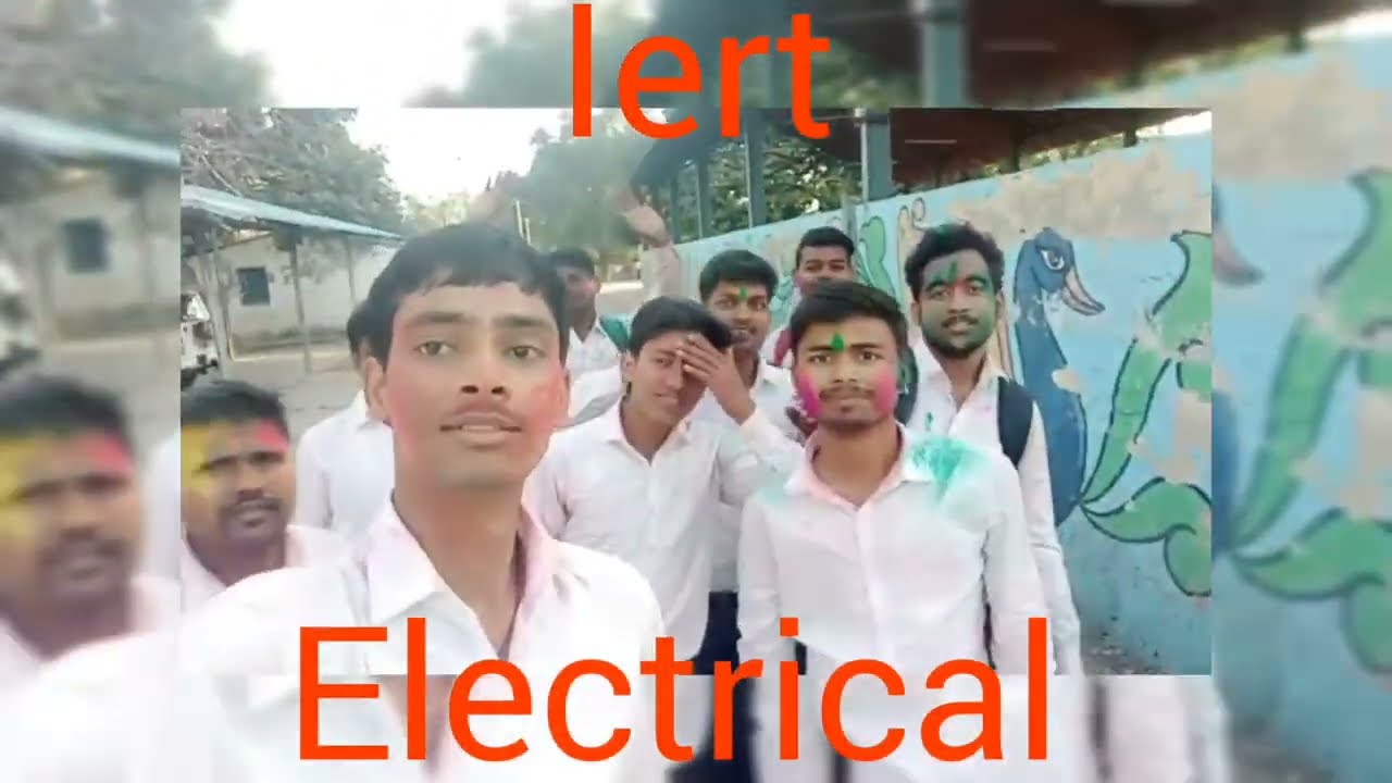 holi enjoy with engineers #status #viral #holi #iert #electricle #ytshorts #youtubeshorts #prayag