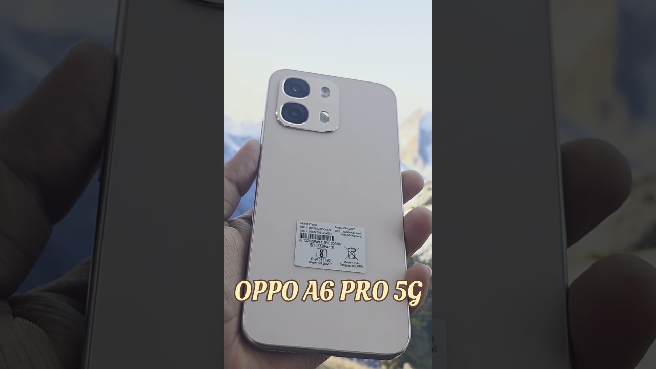 OPPO A6 PRO 5G 
