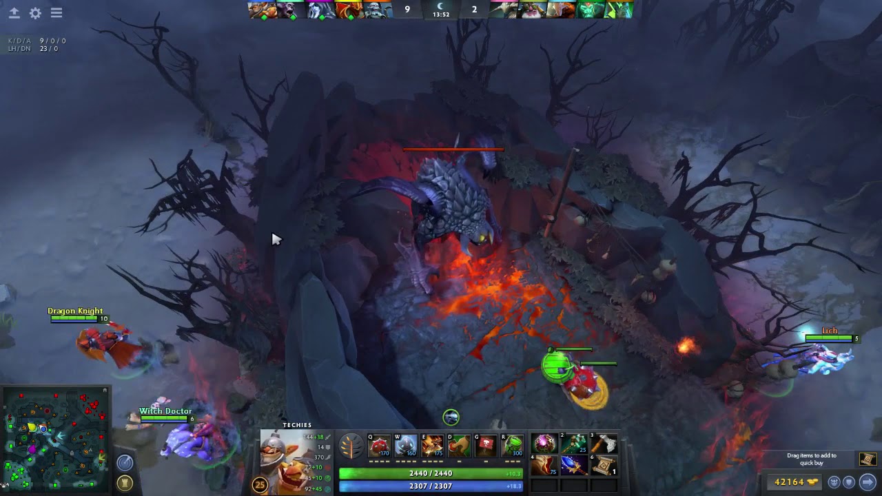 The soothing sound of 50 techies mines simultaneously exploding