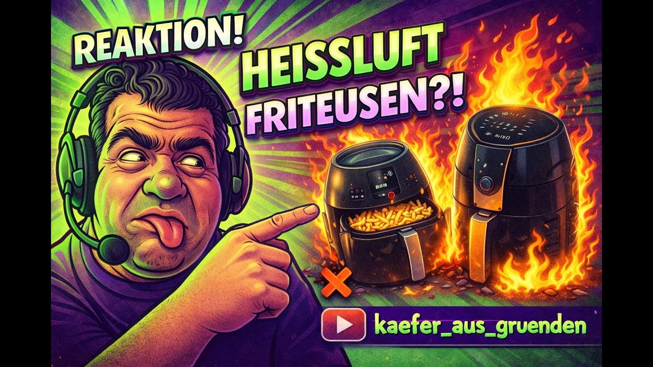 Heißluft Fritteuse wird Käfer überzeugt?
