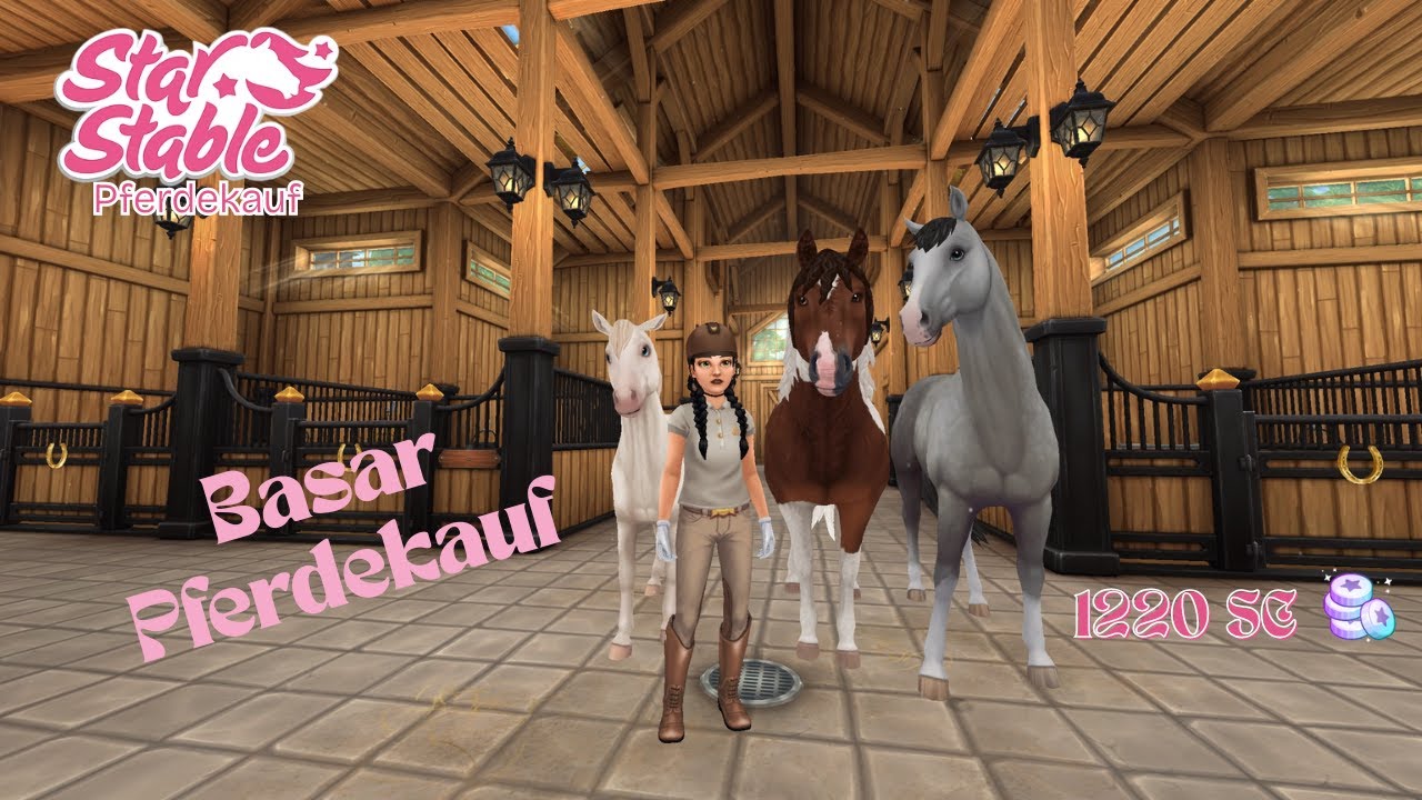 Es werden wieder StarCoins ausgegeben💸Basar Pferdekauf - Star Stable Online|PiasCozyQuest