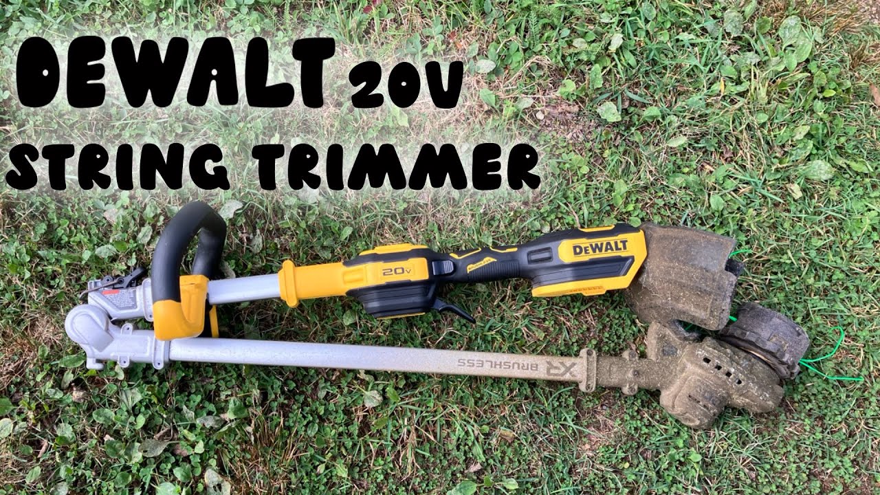 Dewalt 20v string trimmer after three years DCST922P1