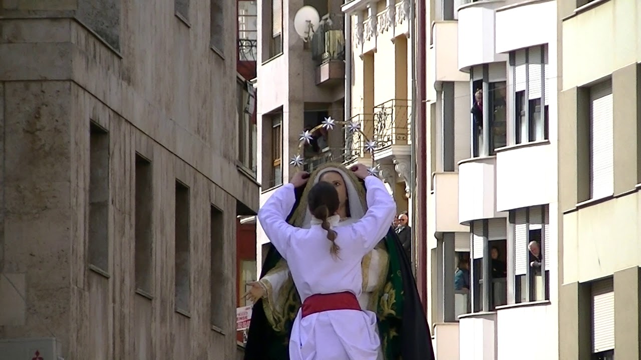 Domingo de Resurrección - María Santísima del Amparo (Quita Manto) - Semana Santa Cuenca 2018