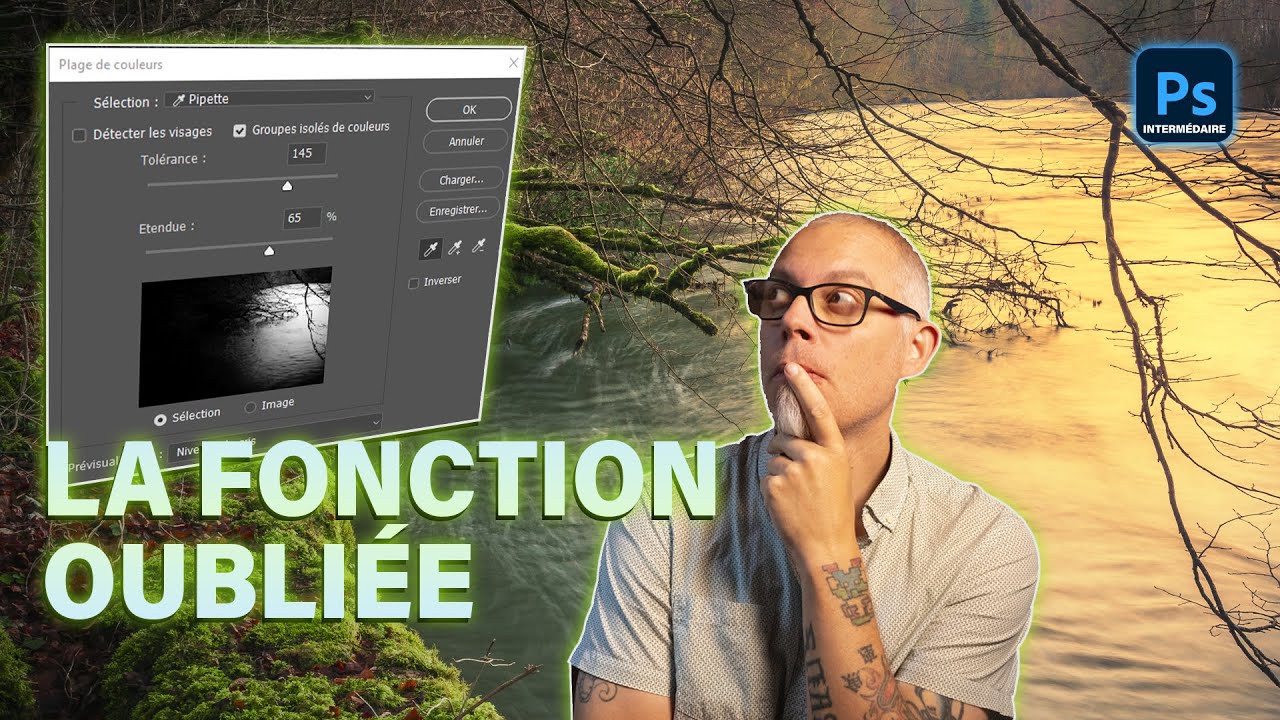 La fonction oubliée de la sélection par plage de couleurs dans Photoshop