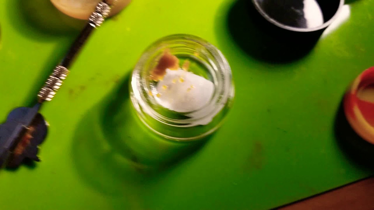 Wax shatter disalite  diamond and sauce in one dab