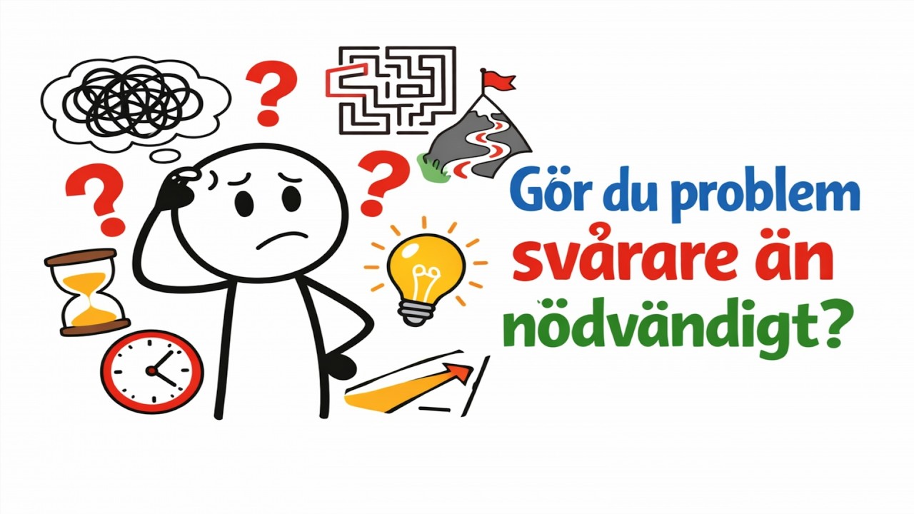 Hjärnans fälla: Varför du gör enkla problem onödigt svåra