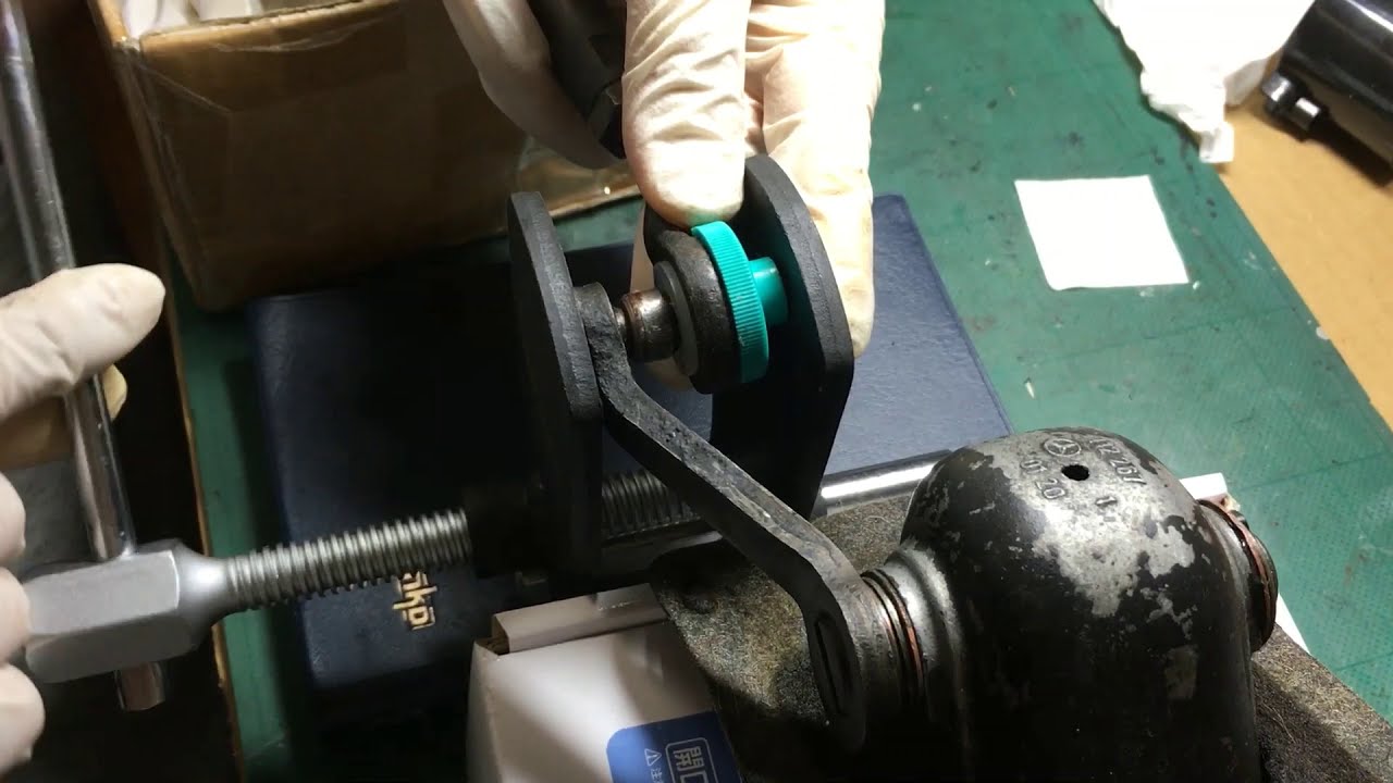 (W113-12)How to insert  W113 shift link bush. Mercedes Benz 230SL,250SL,280SL.