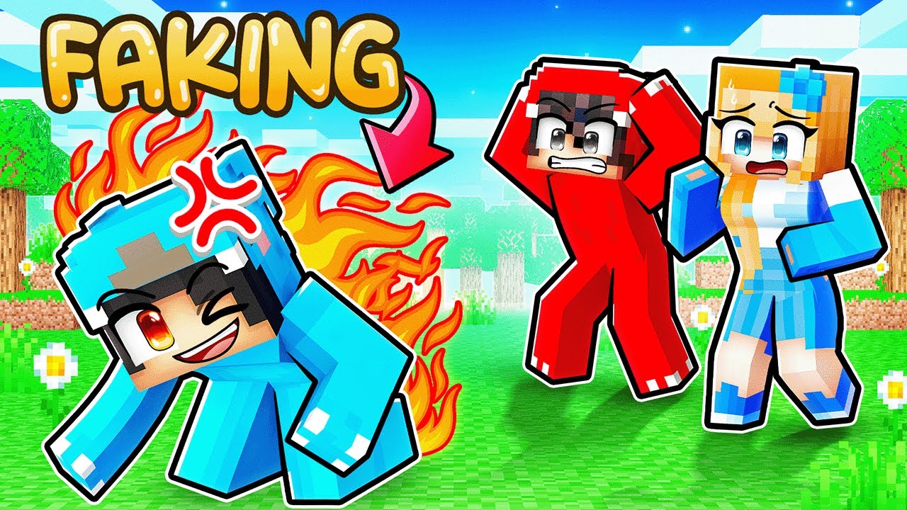 Omz FAKES LOSING HIS MIND In Minecraft!