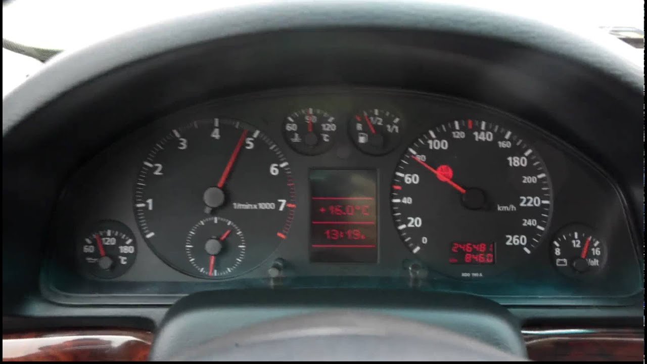Audi A4 Quattro 2.8 30v 40-100 km/h HD