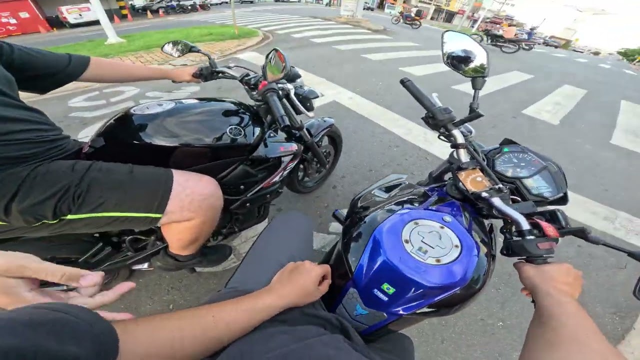 XJ6 x MT03 - Só o cano! 🚀🔥