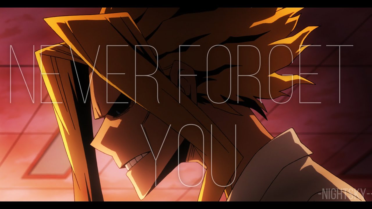 [MHA/BNHA/AMV] -  Sir Nighteye/All Might - [Edit] - [SPOILERS !]
